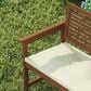 Noviland Patio Bench in Teak Oil, , large