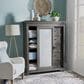 Riva Ridge Caraway 5-Drawer Sliding Door Chest in Aged Slate, , large