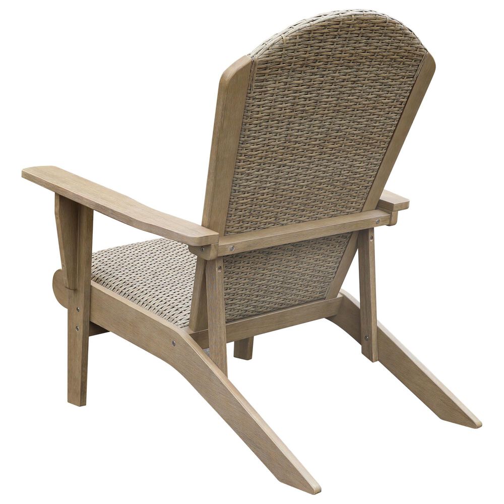 Ashley Marina Sun Patio Adirondack Chair in Beige, , large