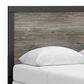 Ashley Broachmyn Full Panel Bed in Black and Gray, , large