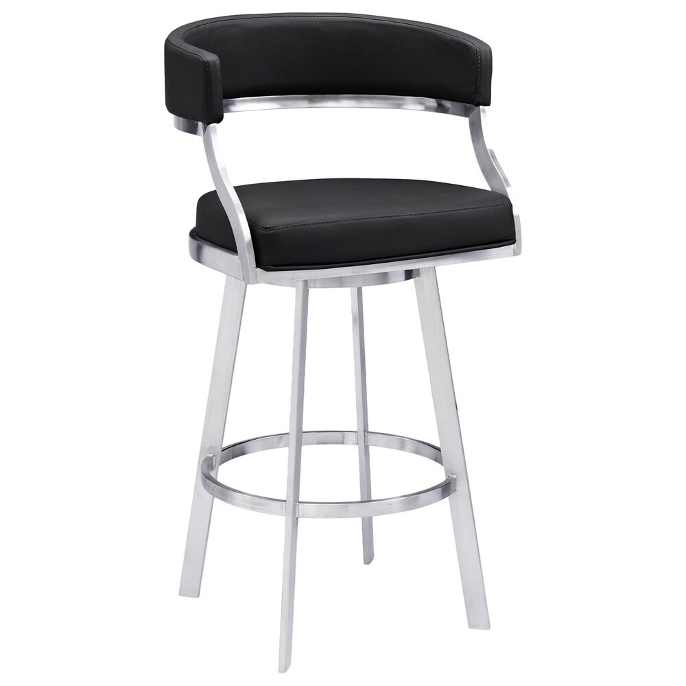 Blue River Saturn 26" Counter Stool in Black, , large