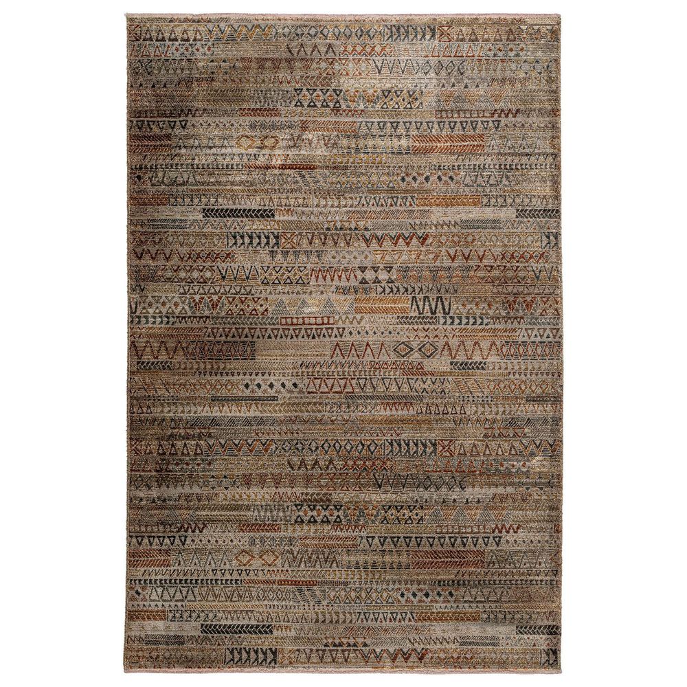 Dalyn Rug Company Lomita LO5 9"6" x 12"6" Chocolate Area Rug, , large