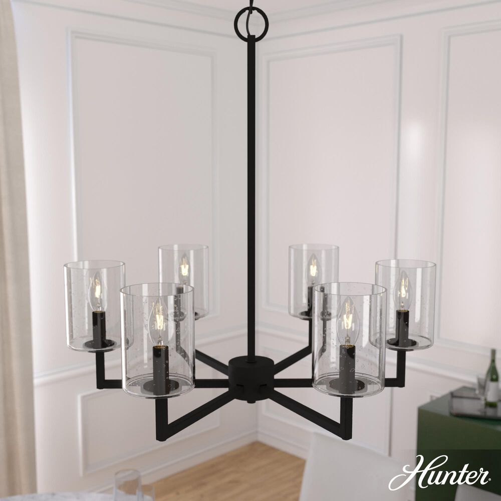 Hunter Kerrison 6-Light Chandelier in Natural Iron, , large
