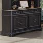 Belle Furnishings Magnolia Manor Credenza in Weathered Bark and Antique Black, , large