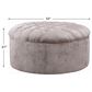 Ashley Carnaby Oversized Accent Ottoman in Dove, , large