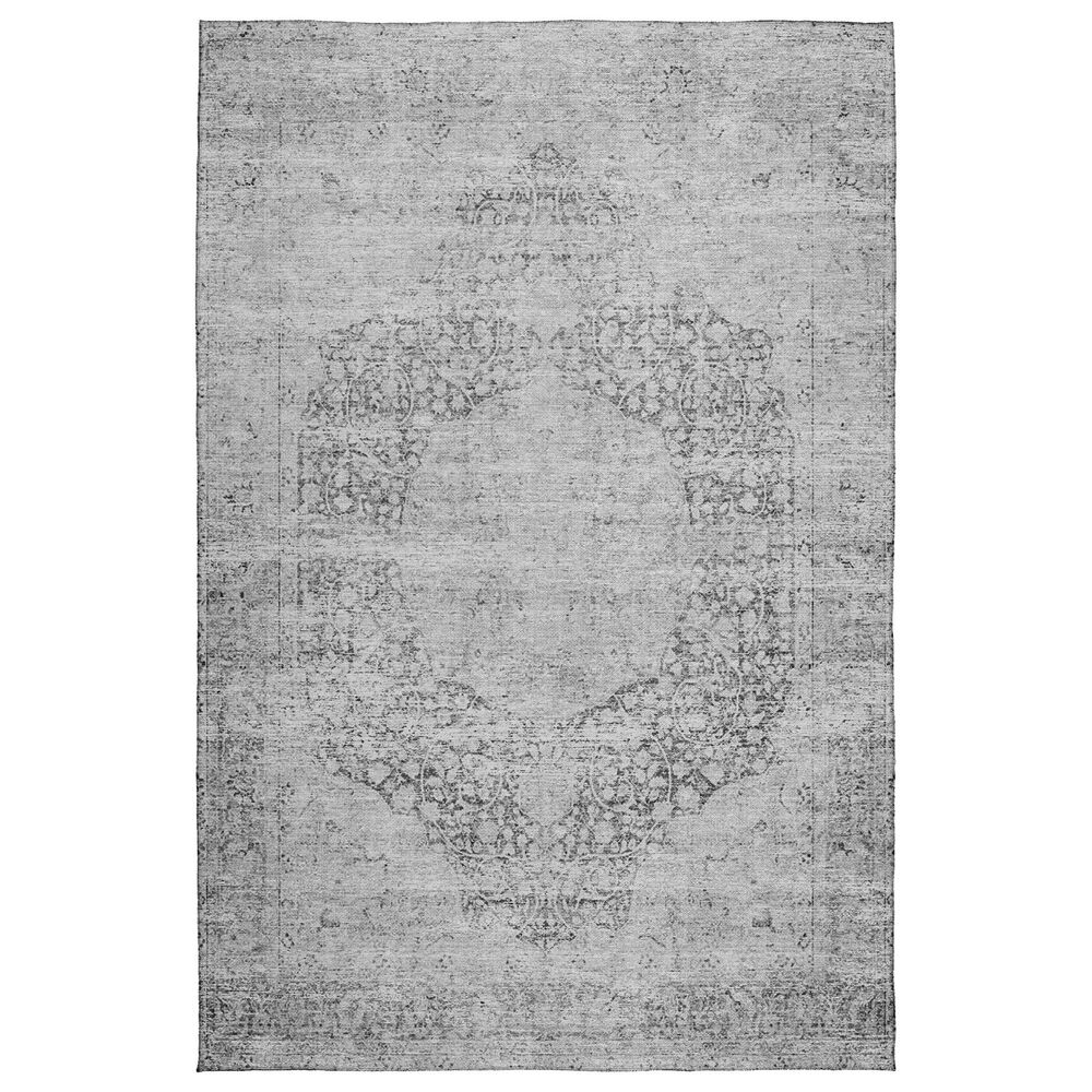 Dalyn Rug Company Karaj KJ8 10" x 14" Gray Indoor/Outdoor Area Rug, , large