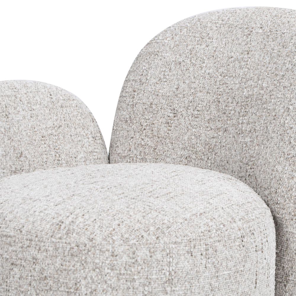 Jennifer Taylor Home Duo Left Arm Facing Swivel Accent Chair in Multi-Greige Beige, , large