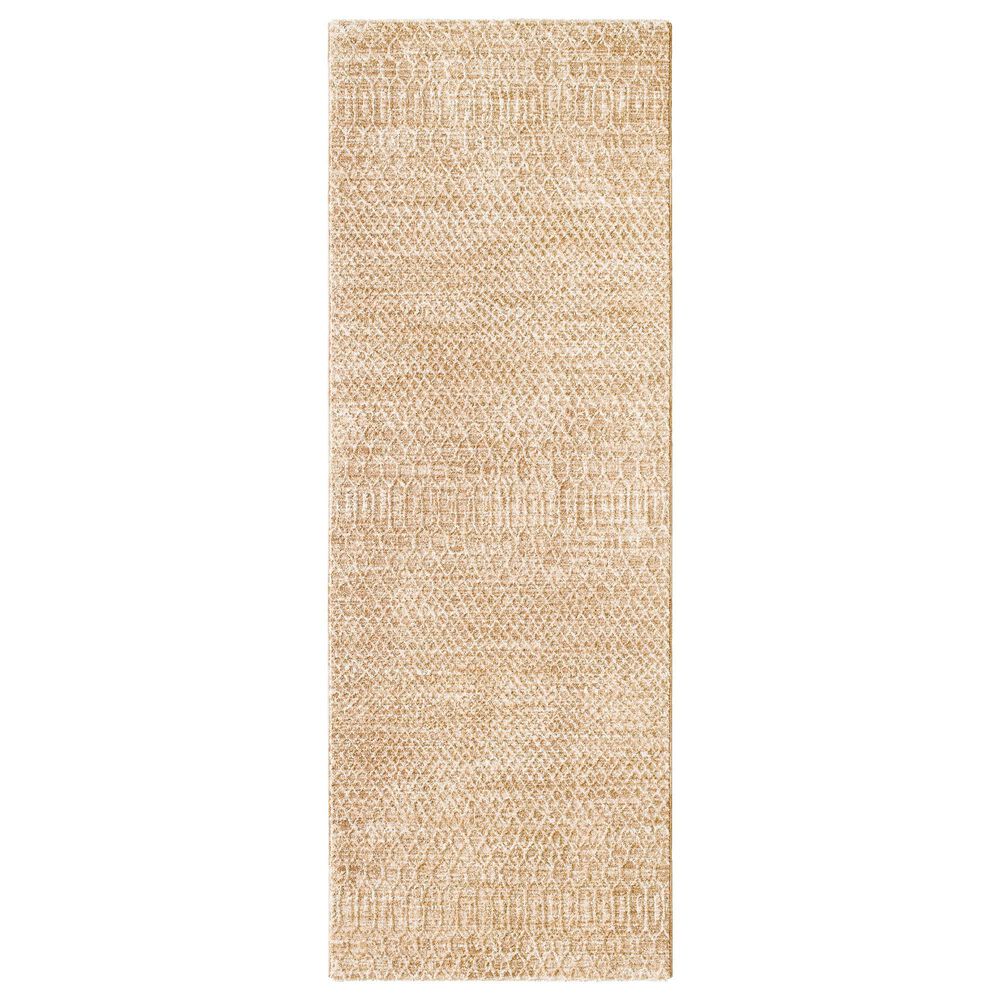 Surya Masterpiece MPC-2302 Beige, Tan and Medium Brown 2"7" x 7"3" Runner, , large