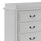 Delta Juliette 6 Drawer Dresser with Changing Top in Moonstruck Grey, , large