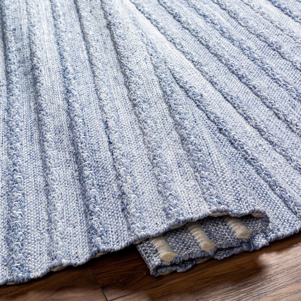 Surya Azalea 2&#39; x 3&#39; Blue and Ivory Area Rug, , large