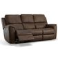 Flexsteel Henry Power Sofa and Loveseat Set in Burnt Umber, , large