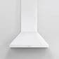 Fisher & Paykel 30" Classic Wall Hood with Pyramid Chimney in White, , large