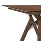 Blue River Cortina and Lima 5-Piece Rectangle Dining Set in Walnut, , large