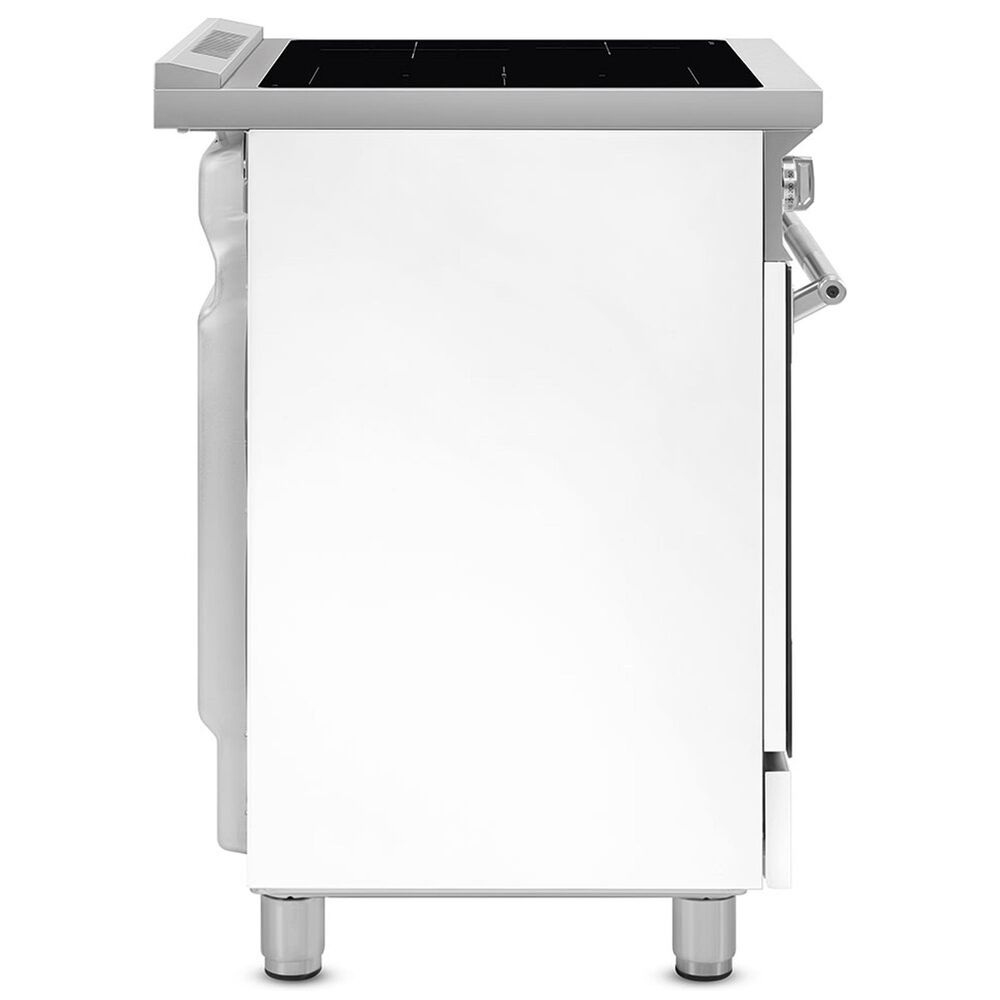 SMEG Professional 24" Induction Electric Range in Matte White, , large
