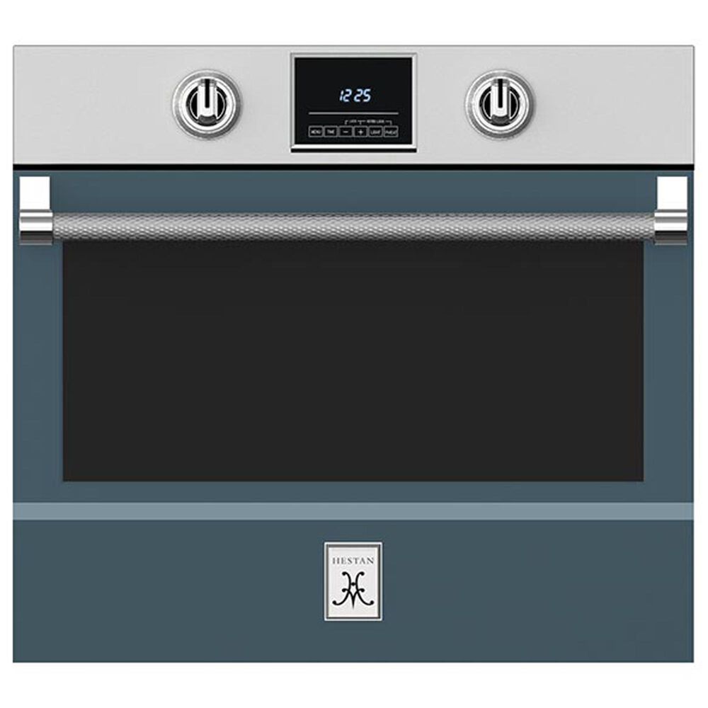 Hestan 30" Single Electric Wall Oven with Convection in Pacific Fog, , large