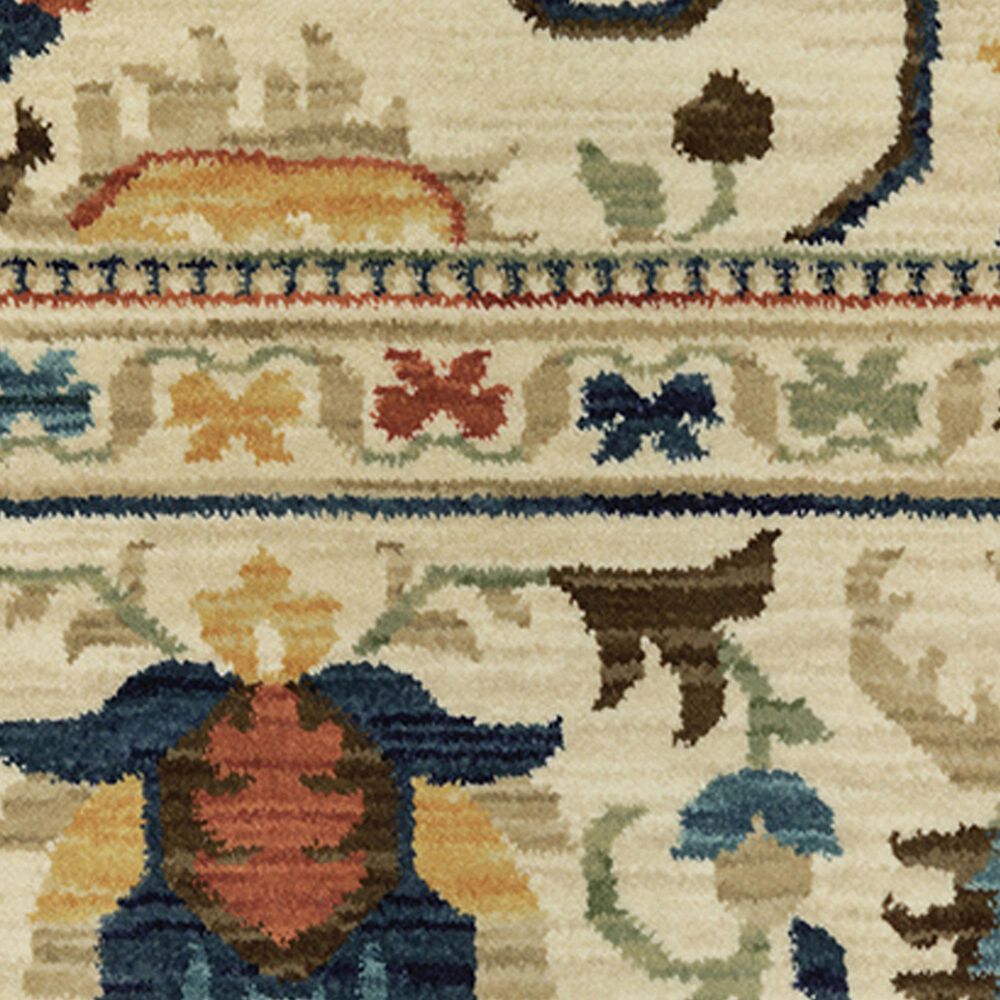 Oriental Weavers Francesca FR10A 2&#39; x 3&#39; Ivory Area Rug, , large