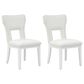 Ashley Chalanna Dining Chair Set of 2 in White, , large