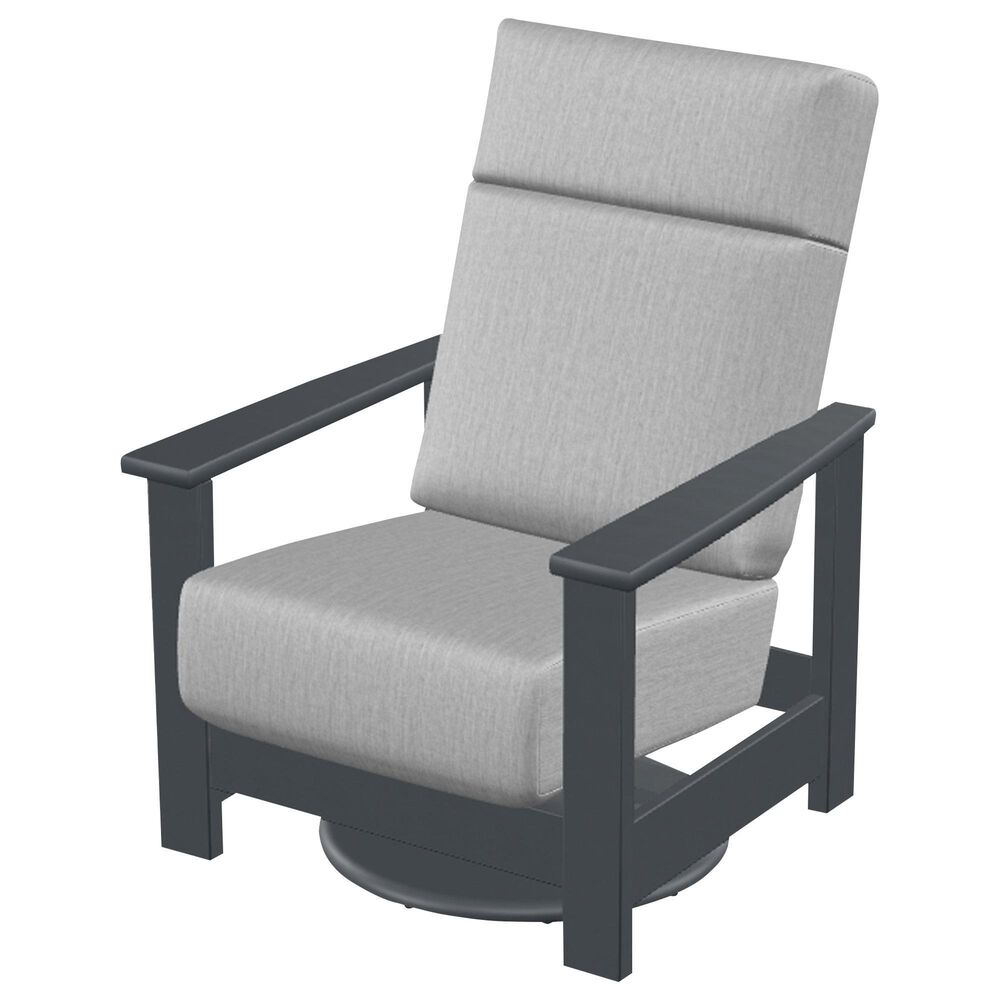 Telescope Casual Furniture Leeward 4-Piece Conversation Set in Greystone, , large