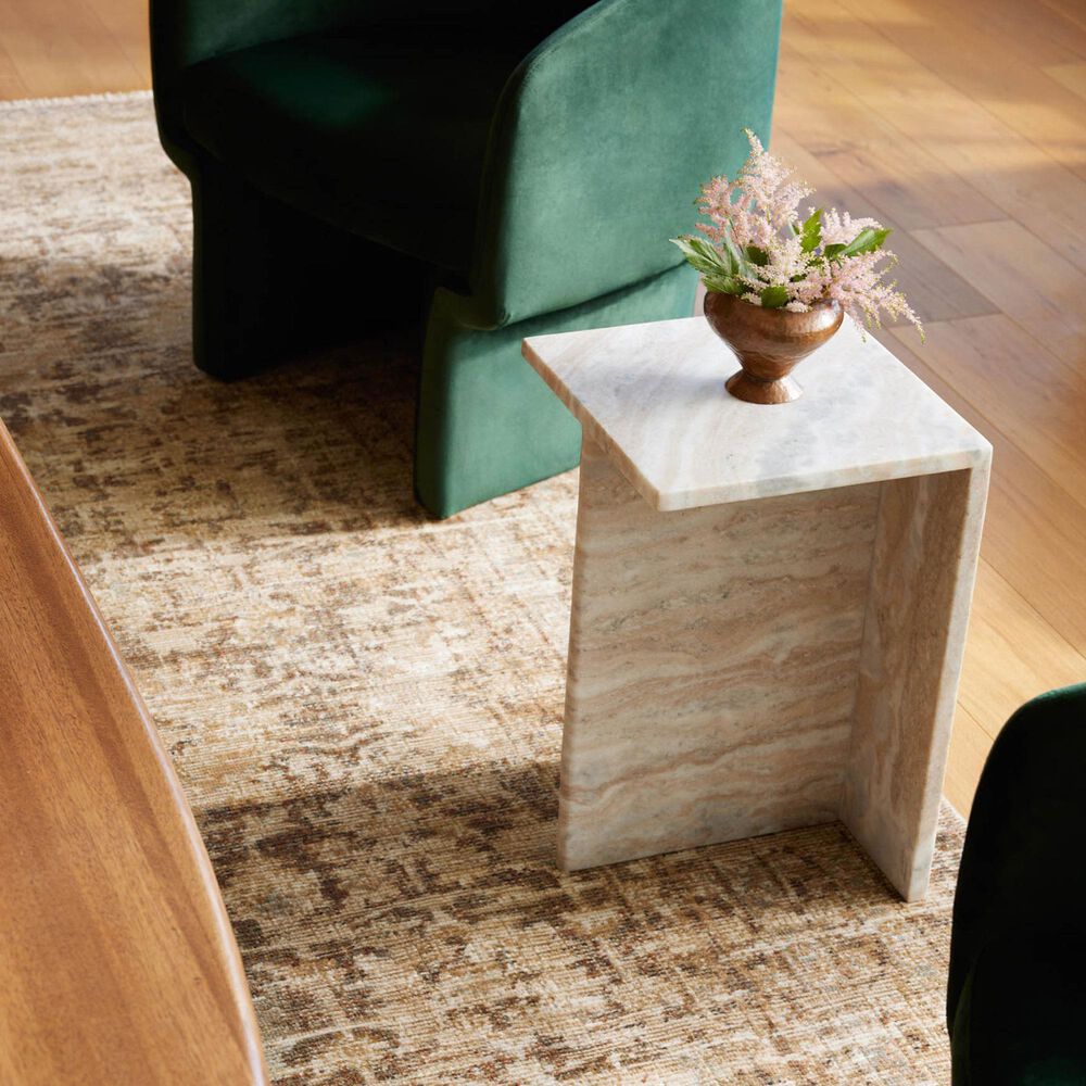 Loloi Heritage 4&#39; x 6&#39; Bark and Multicolor Area Rug, , large
