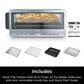 Ninja Flip Toaster Oven and Air Fryer in Stainless Steel and Black, , large