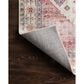 Loloi II Skye SKY-02 7"6" x 9"6" Ivory and Berry Area Rug, , large