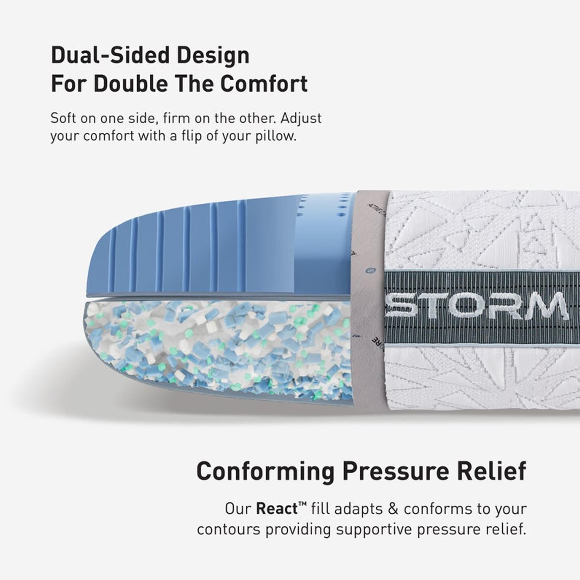Bedgear Storm 2.0 Performance Pillow NFM