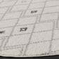 Safavieh Adirondack ADR132B 6" Round Ivory and Grey Area Rug, , large