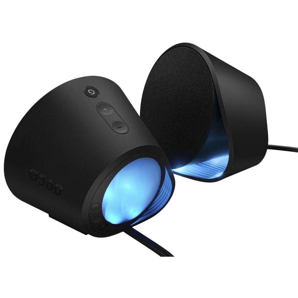 Logitech G560 LIGHTSYNC PC Gaming Speaker System in Black, , large