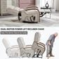 Hearth and Haven Power Lift Recliner in Beige, , large
