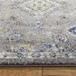 Safavieh Evoke EVK224G-10 10" x 14" Dark Grey/Yellow Area Rug, , large