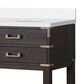 Lexora Home Norwalk 72" Double Bathroom Vanity in Brown Oak with White Cultured Marble Top  and Rectangle Sink, , large