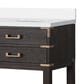 Lexora Home Norwalk 72" Double Bathroom Vanity in Brown Oak with White Cultured Marble Top and Rectangle Sink, , large