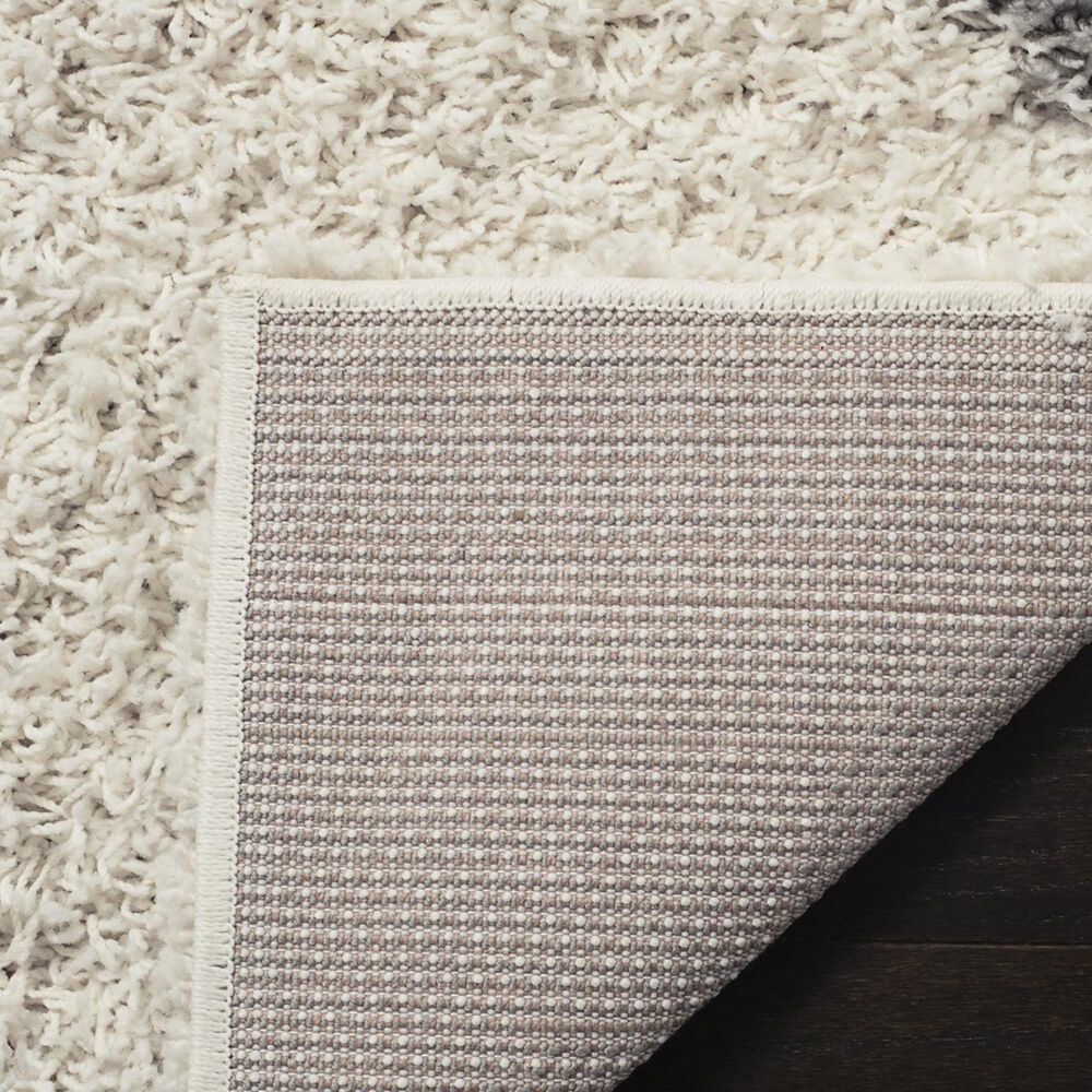 Safavieh Dallas Shag SGD257F-10 10&#39; x 14&#39; Ivory/Grey Area Rug, , large