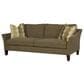 Tamara Day Splendid Home Furniture Belmont Stationary Sofa in Liana Spinach, , large