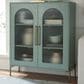 Ashley Adwen Accent Cabinet in Light Green and Gold, , large