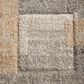 Loloi Silas 6"7" x 9"2" Stone and Wheat Area Rug, , large
