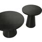 Furniture of America Halewood 2-Piece Coffee Table Set in Black, , large
