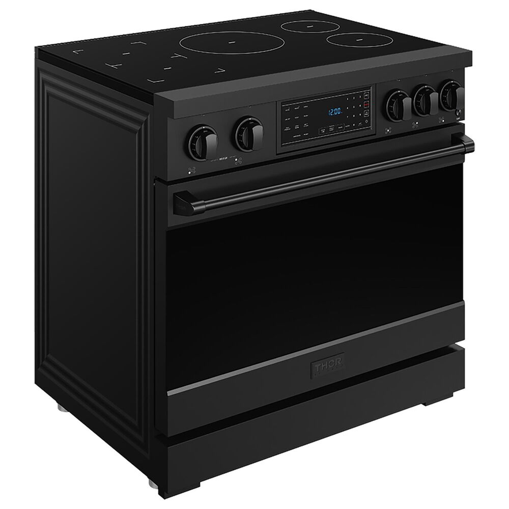 Thor Kitchen Gordon Ramsay Series 36" Professional Induction Range in Black, , large