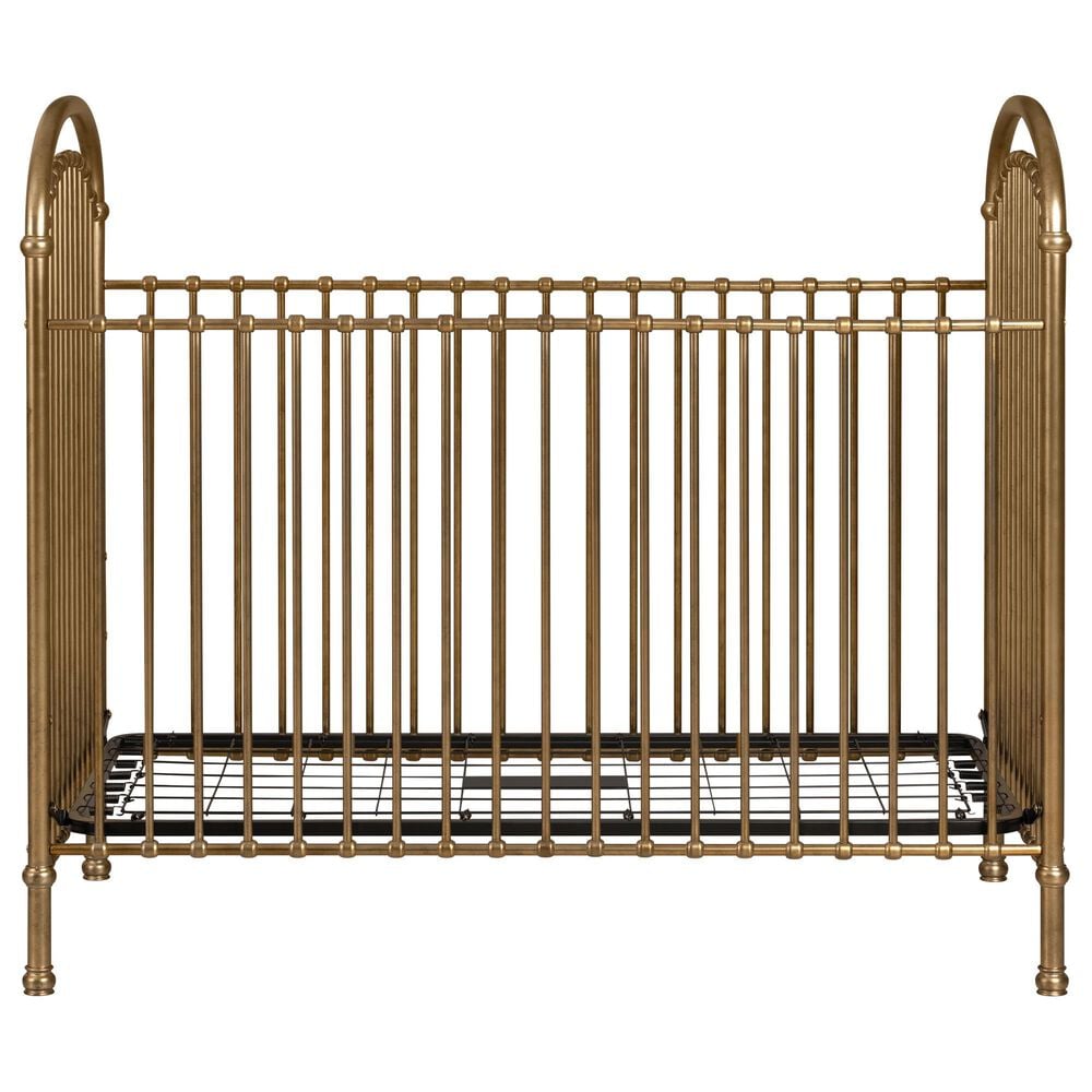 Eastern Shore Olivia Classic Metal Crib in Vintage Gold, , large