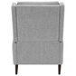 Furniture of America Psyche Push Back Recliner in Gray, , large