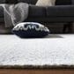 Safavieh Micro-Loop MLP502M 2"3" x 11" Blue and Ivory Runner, , large