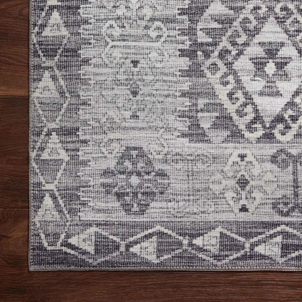 Loloi II Zion ZIO-03 7&#39;6&quot; x 9&#39;6&quot; Charcoal and Slate Area Rug, , large