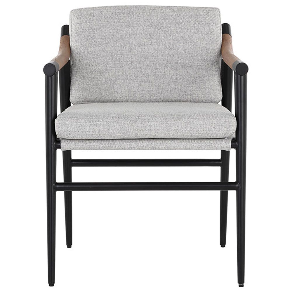 37B Meadow Dining Arm Chair in Matte Black, , large