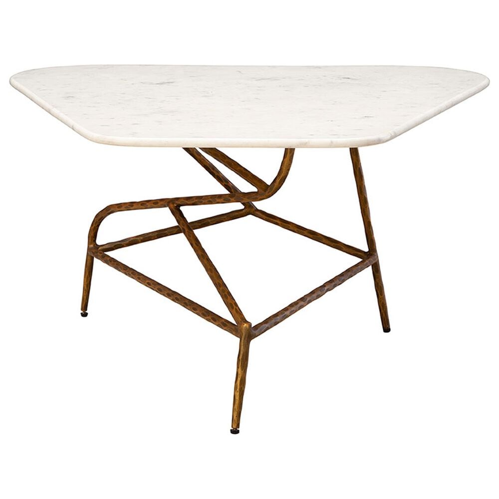 Timeless Designs Bechamel Nesting Table in Gold and White, , large