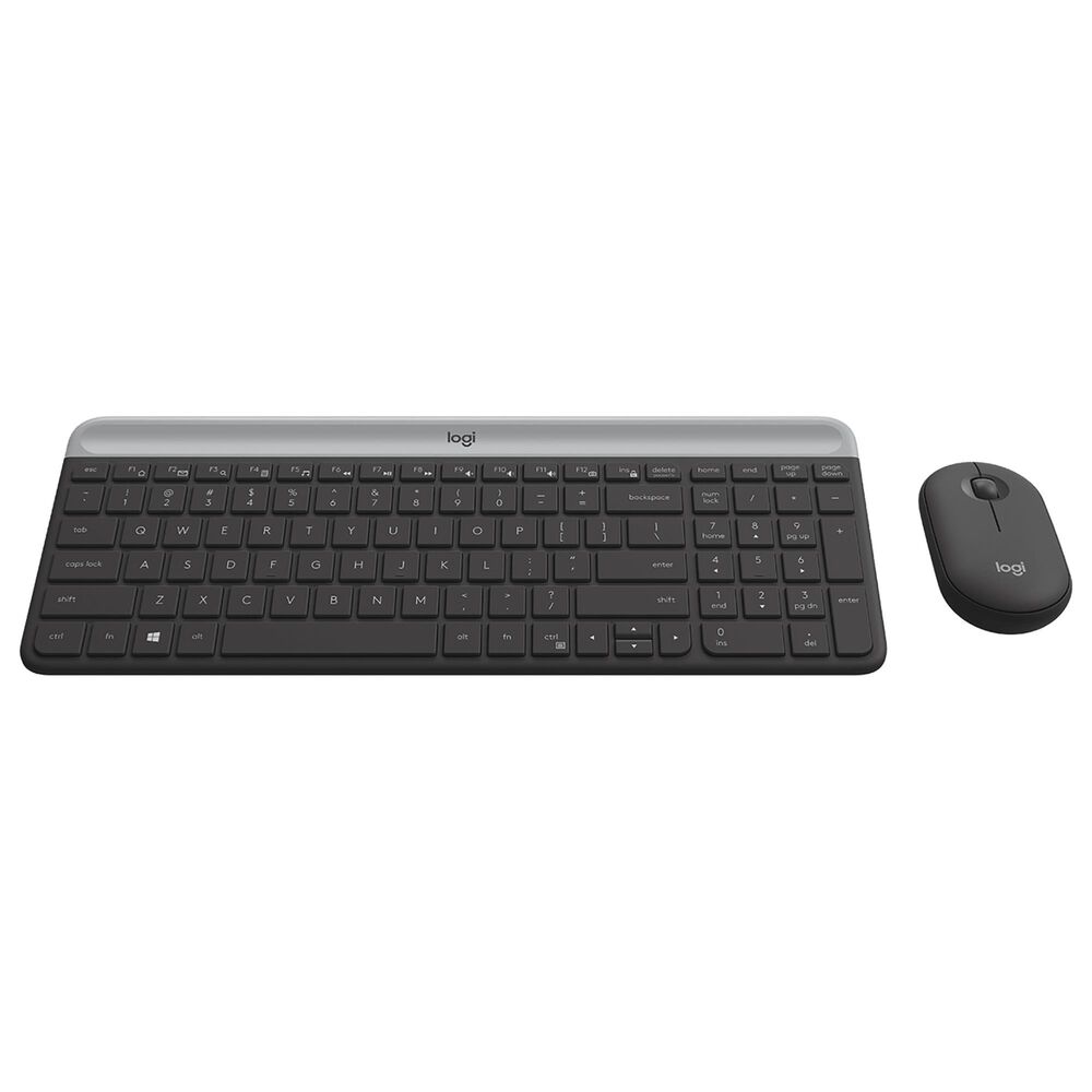 Logitech MK470 Slim Wireless Keyboard and Mouse Combo in Graphite, , large