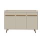 Dayton Bradley 53.54" Buffet Stand in Off White, , large