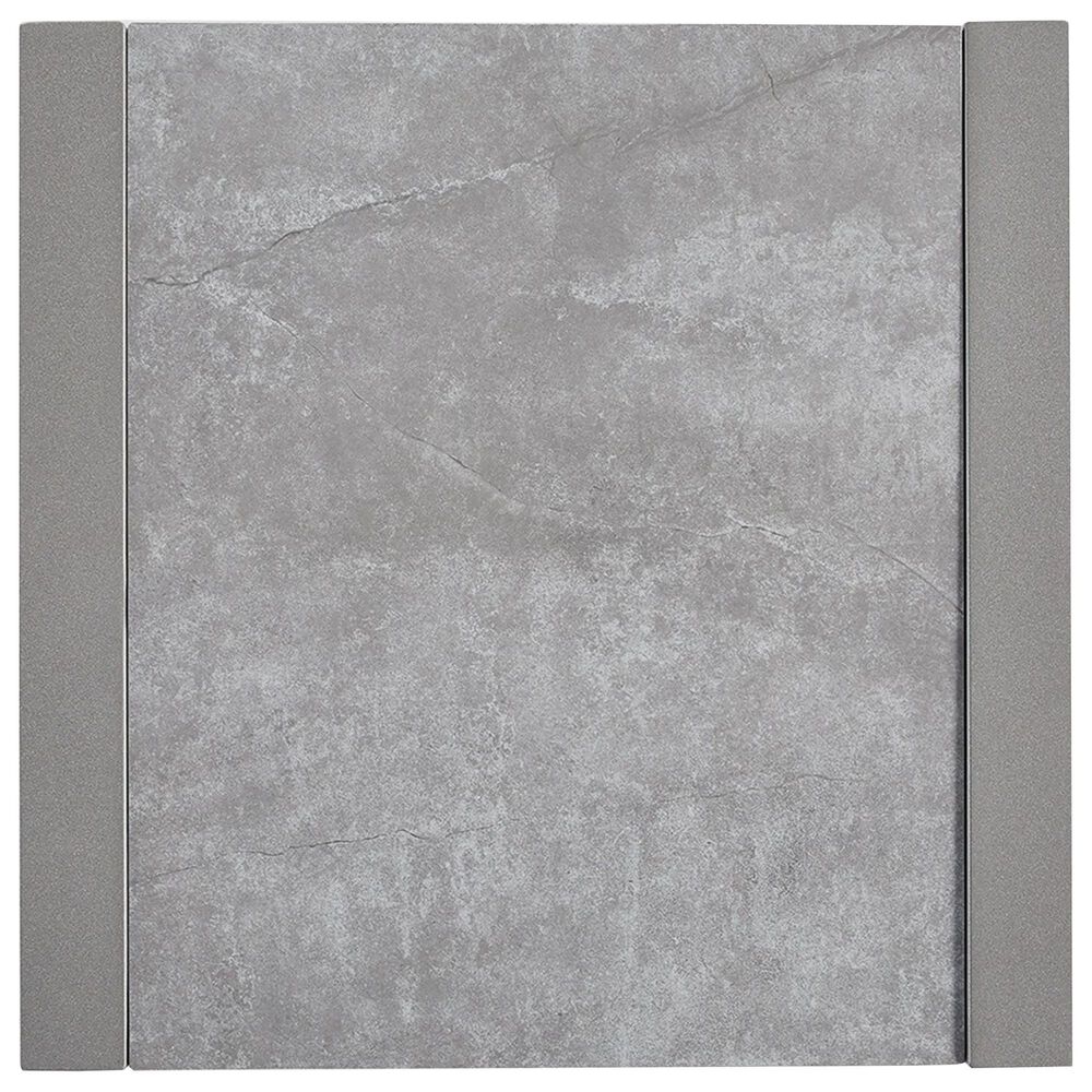 Ashley Hurley Park Patio Square End Table in Gray - Table Only, , large