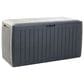 Alfresco Home Urban Board Home and Garden Storage Box with Wheels in Black, , large