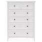 Urban Home Grace 5-Piece Queen Bedroom Set in Snowfall White, , large