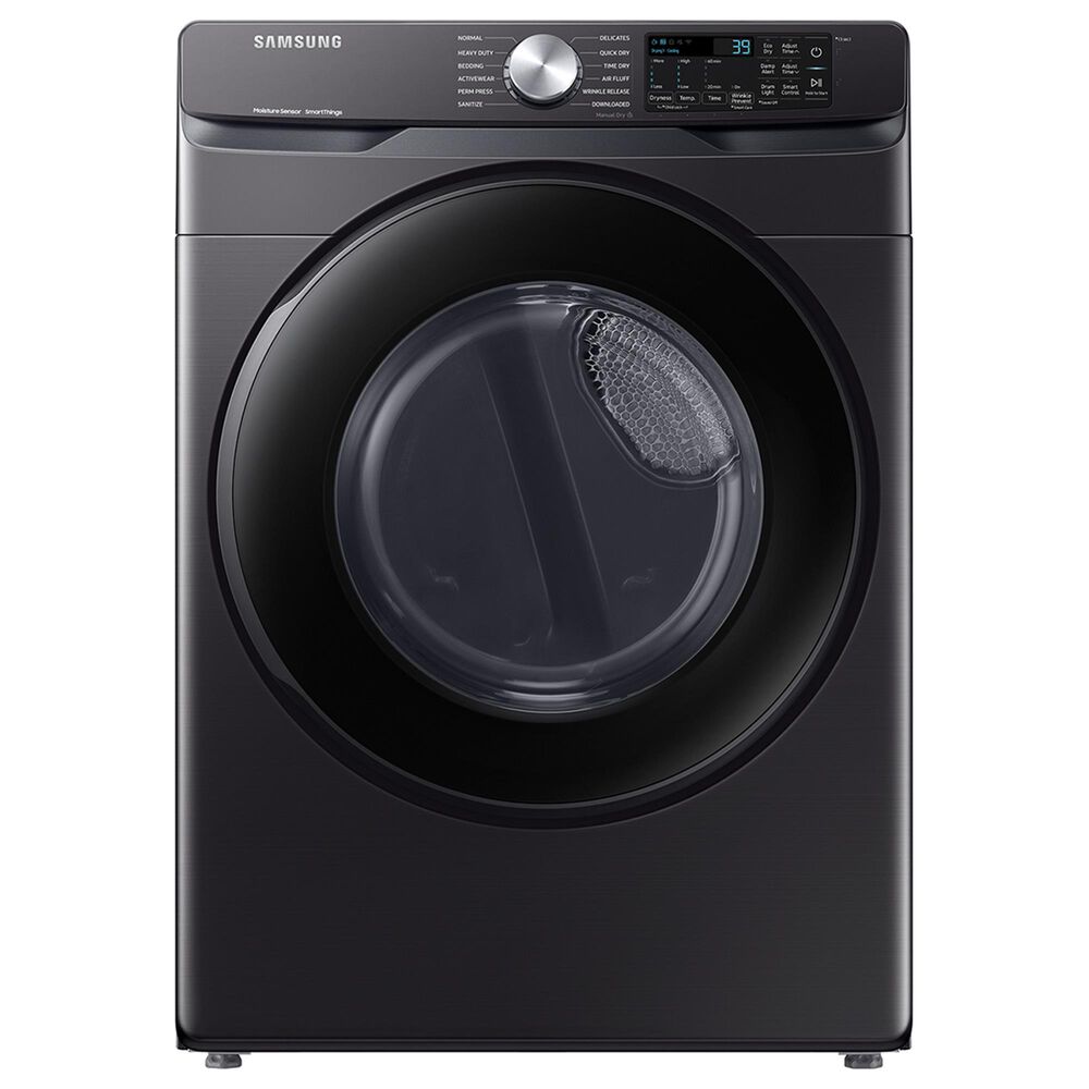 Samsung 7.5 Cu. Ft. Smart Gas Dryer with Sensor Dry in Brushed Black, , large